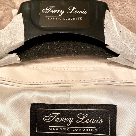 🛍TERRY LEWIS🛍WOVEN LEATHER HOOK EYE SHORT TEXTURED JACKET NWT❣️ - Picture 7 of 9